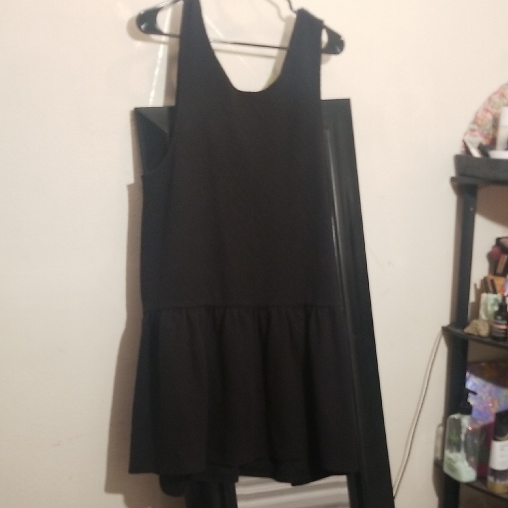 Free People Black Midi Dress